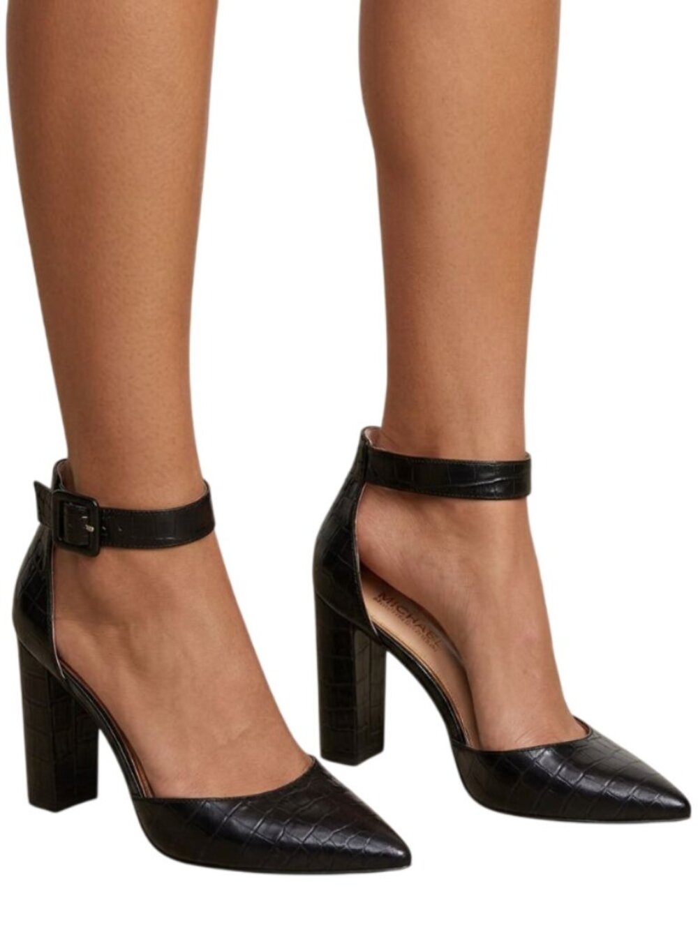Michael‎ By Michael Shannon Women's Romina Ankle Strap Pump Black Size 7